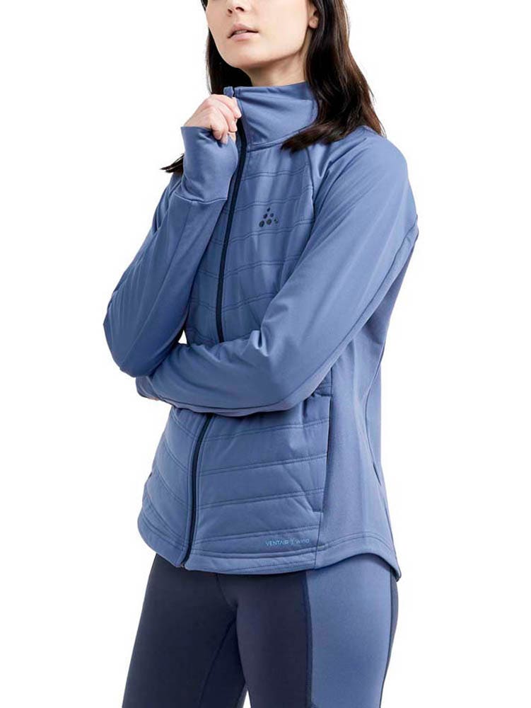 Craft Adv Charge Warm Jacket Blauw