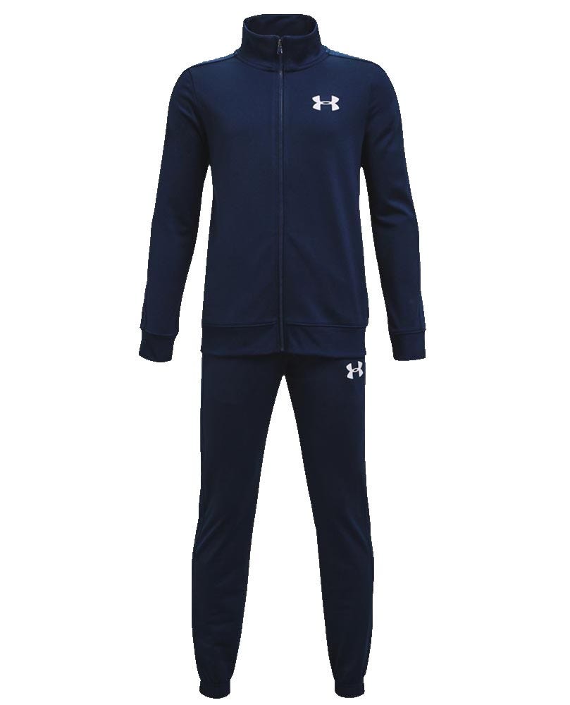 Under Armour Knit Tracksuit Junior Blauw