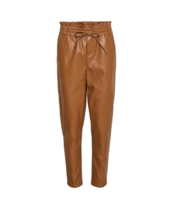 Vero Moda Vmeva Hr Elastic Paperbag Pl Ankle Bruin