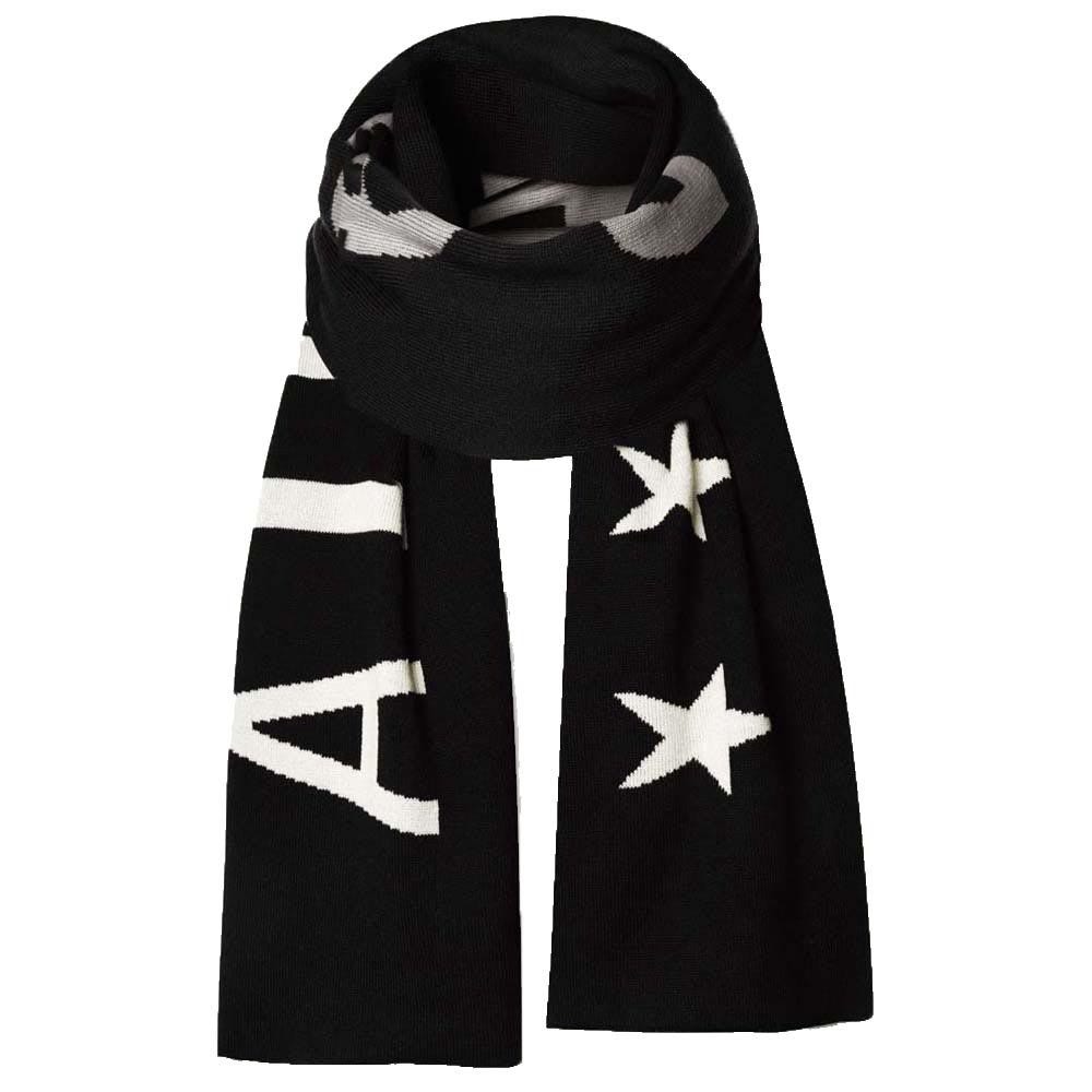 Airforce Knitwear Scarf Zwart