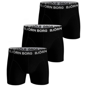 Björn Borg Essential Boxer 3p Zwart