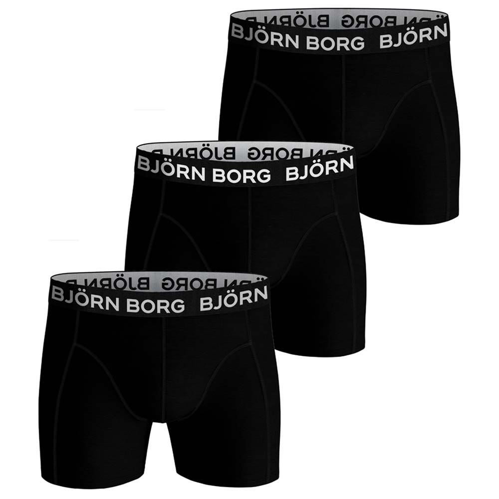 Björn Borg Essential Boxer 3p Zwart
