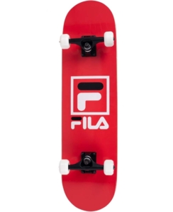 Fila Logo Skateboard Rood