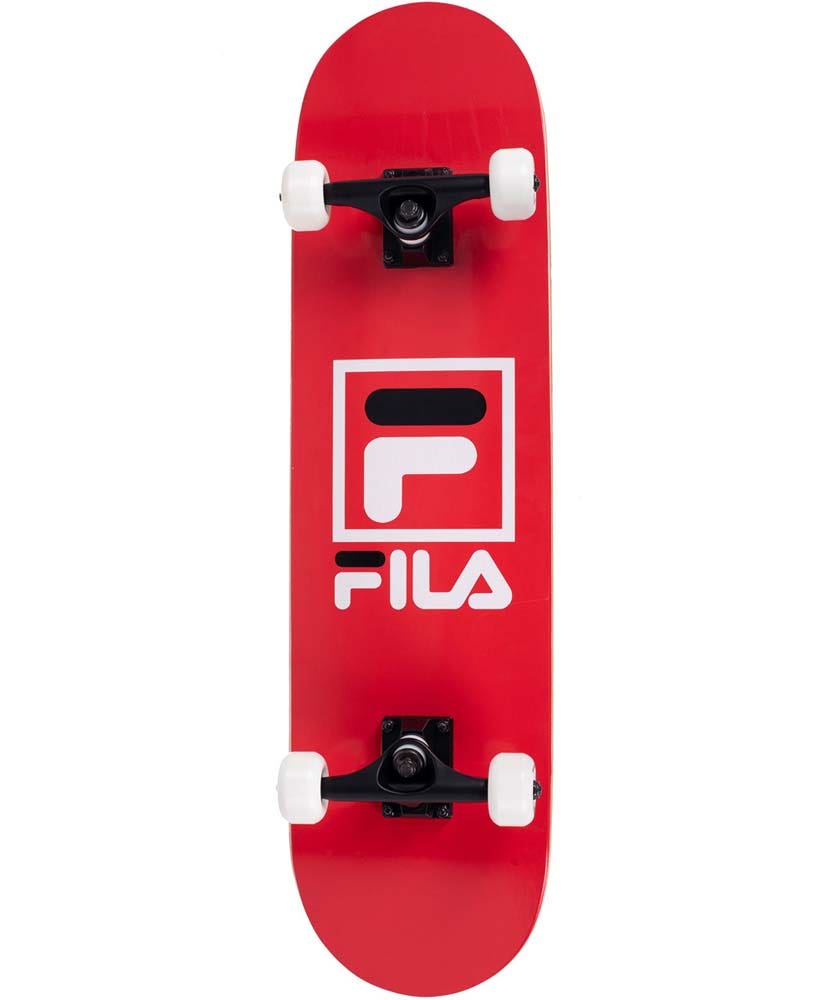 Fila Logo Skateboard Rood
