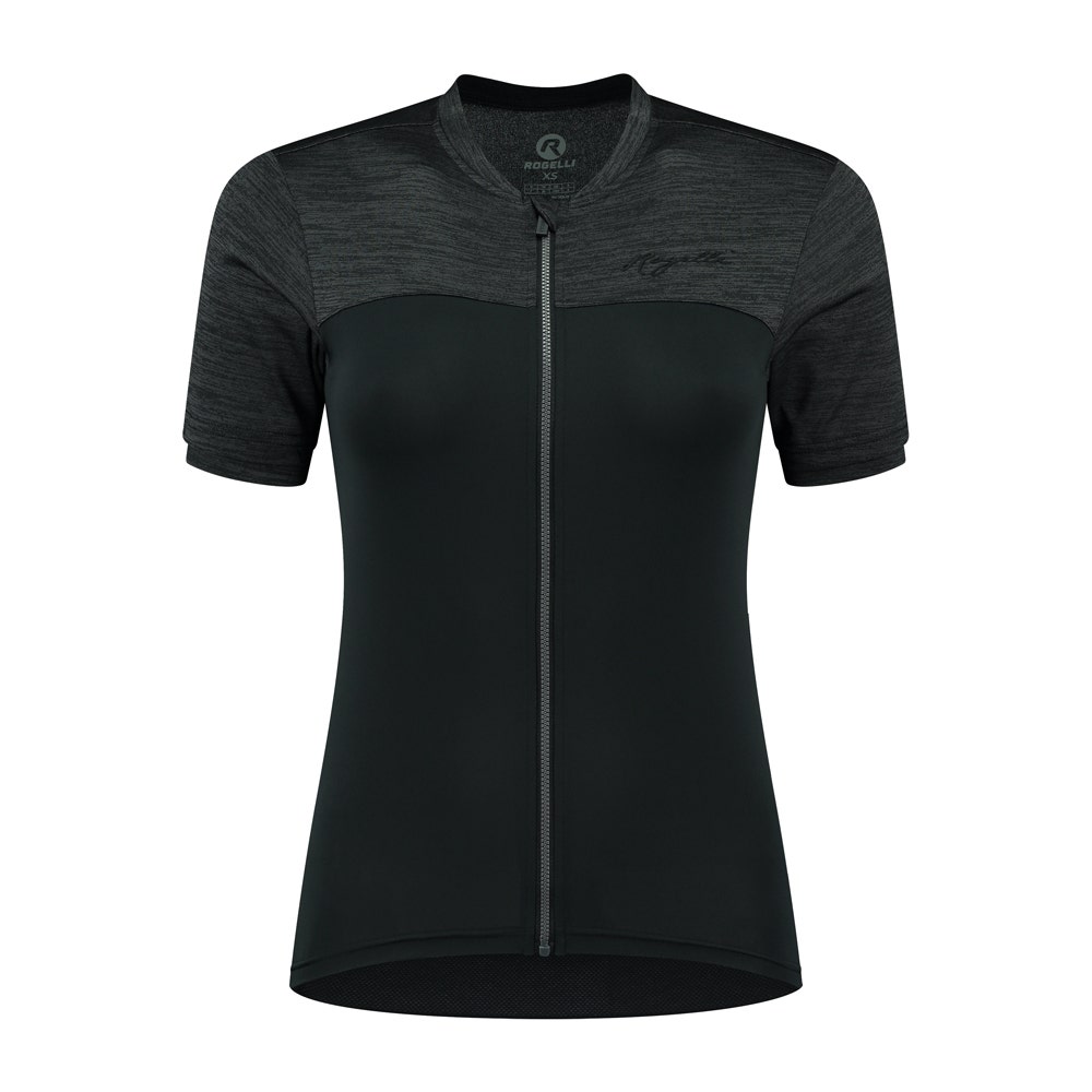 Rogelli Melange Shirt Zwart