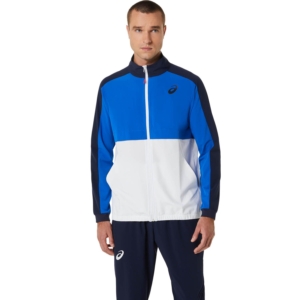 Asics Match Jacket Blauw