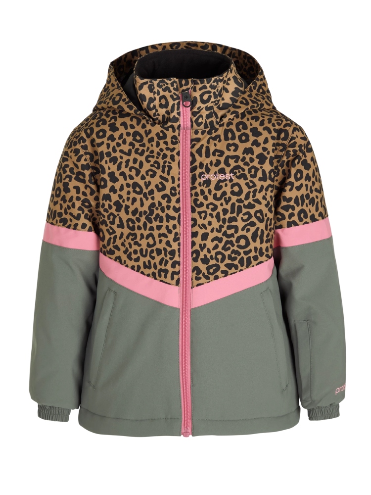 Protest PRTLILLY TD snowjacket Ski/Snowboard Jas Meisjes Bruin