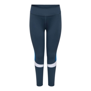 Only Play Mila Botilda 3 High Waisted Train Tights Curvy Blauw