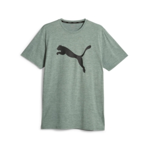 Puma Train Favorite Heather Cat Tee Groen