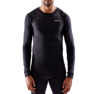 Craft Core Wool Merino Tee Heren Zwart