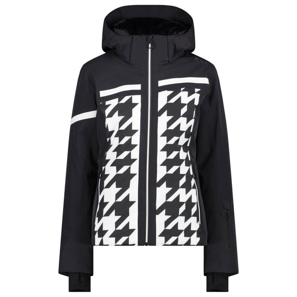 Cmp Jacket Zip Hood Zwart