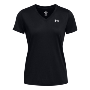 Under Armour Tech Twist V-neck Short Sleeve Zwart