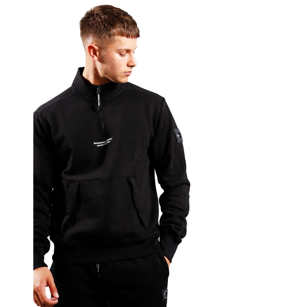 Marshall Artist Siren 1/4 Zip Zwart