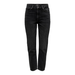 Only Emily High Waist Straight Fit Zwart