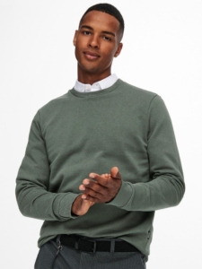 Only & Sons Crew Neck Sweatshirt Grijs