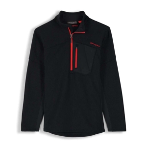 Spyder Bandit Fleece Jack Zwart