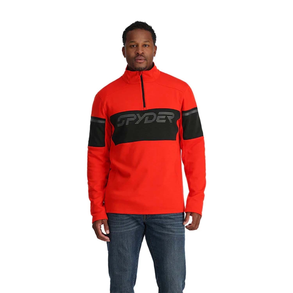 Spyder Spyder Speed Fleece 1/2 Zip Pullover Rood