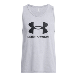 Under Armour Sportstyle Logo Tank Grijs