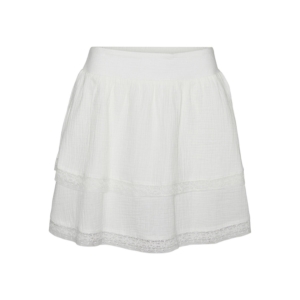Vero Moda Natali Short Lace Skirt Wit