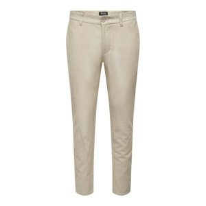 Only & Sons Mark Tap Cotton Linen Bruin