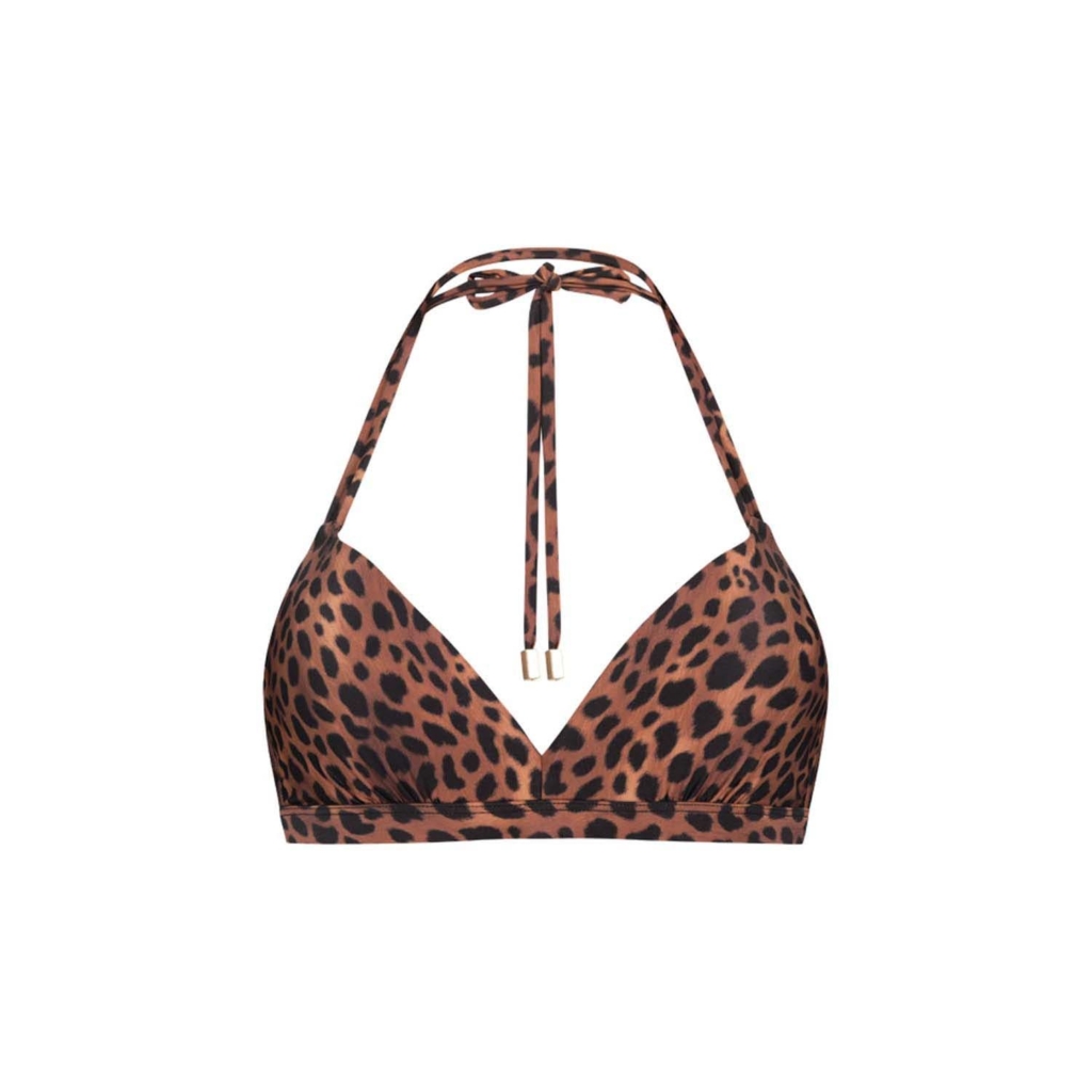 Beachlife Leopard Lover Waist Padded Top Diversen