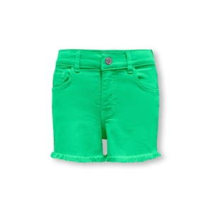 Only Kids Robyn Color Shorts Groen