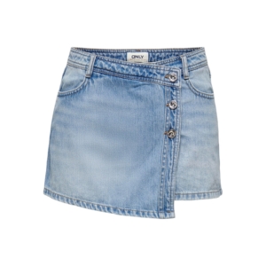 Only Lesly Regular Short Blauw