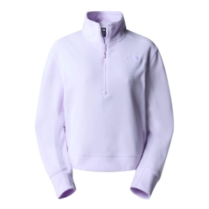 The North Face 100 Glacier Fleece Half Zip Paars