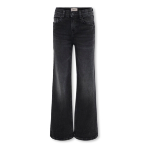 Only Kids Juicy Life Wide Leg Kids Zwart