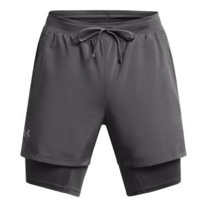 Under Armour Launch 5″ 2-in-1 Short Grijs