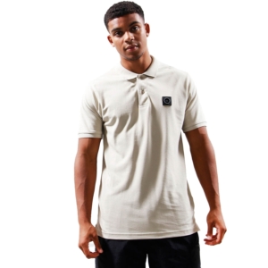 Marshall Artist Siren Short Sleeve Polo Geel