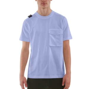 Ma.strum Cargo Pocket Tee Blauw