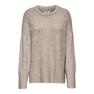Only Maggie Life Loose Knit Bruin