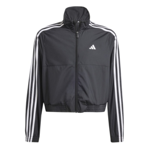 Adidas Training Essentials Jacket 3-stripes Zwart