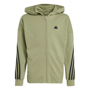 Adidas Future Icons 3-stripes Ritsjack Groen