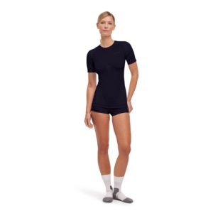 Falke Shortsleeved Shirt Dames Zwart