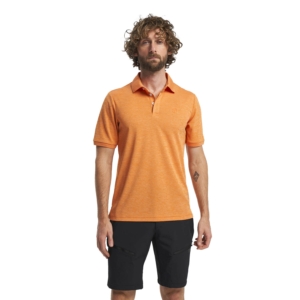 Tenson Txlite Melange Polo Heren Oranje