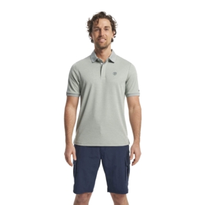 Tenson Txlite Melange Polo Heren Groen