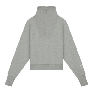 Be:at Fenny Half Zip Sweater Grijs