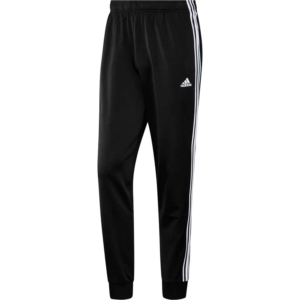 Adidas Essentials Warm-up Tapered 3-stripes Track Pants Zwart