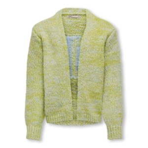 Only Kids Life Twist Open Cardi Knit Blauw