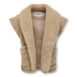 Only Kids Kogiska Teddy Vest Bruin