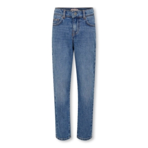 Only Kids Kogrobyn Tapered Jeans Kids Blauw