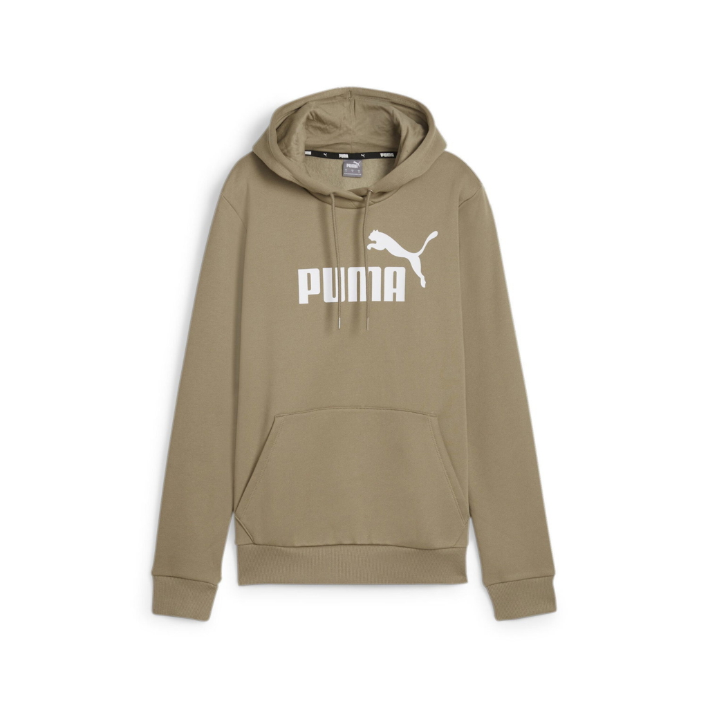Puma Essentials Logo Hoodie Taupe