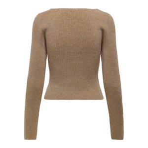 Only Ninna Long Sleeve Glitter Reversible Knitwear Onbekend