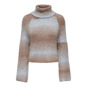 Only Ditte Long Sleeve Rollneck Blauw