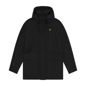 Lyle & Scott Microfleece Parka 2.0 Zwart