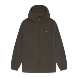 Lyle & Scott Fleece Back Softshell Jack Groen