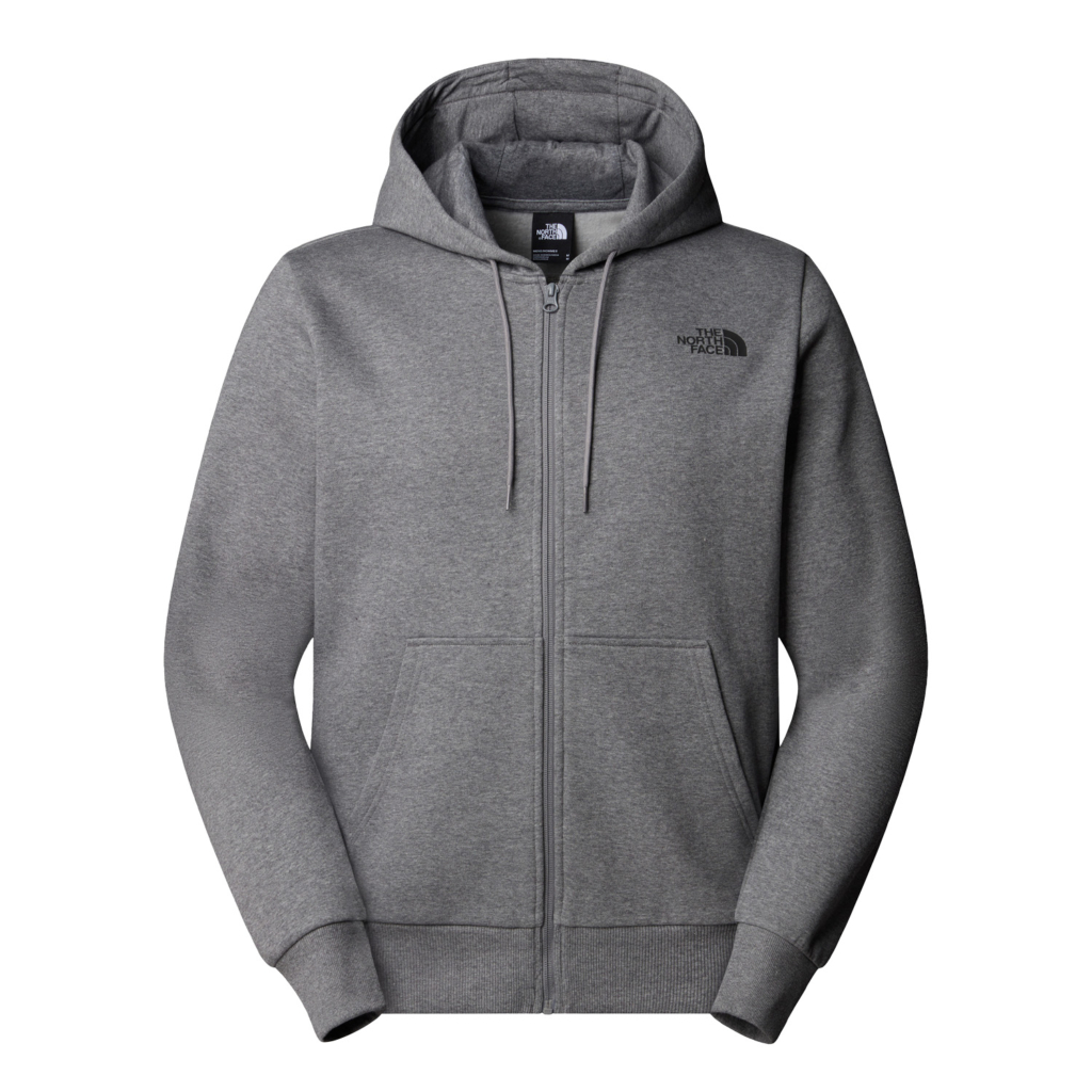 The North Face Dome Full Zip Hoodie Grijs