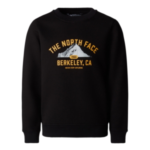 The North Face Varsity Relaxed Crew Kids Zwart